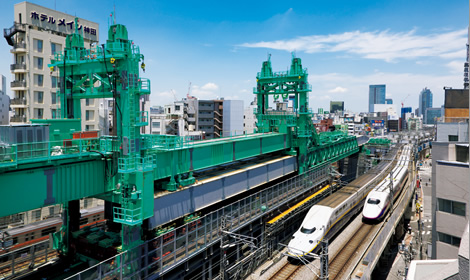 図版：東北縦貫線（東京都2015年竣工）