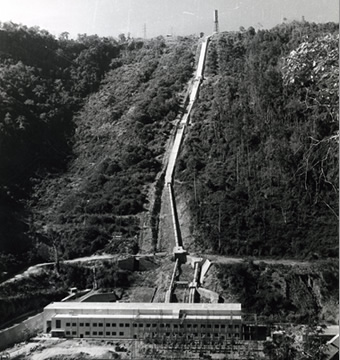 図版：バルーチャン第2発電所（ミャンマー1960年竣工）
