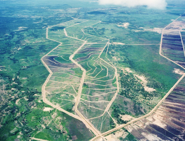 図版：カプンガライスプロジェクト（タンザニア1991年竣工）