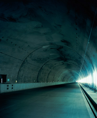 図版：権兵衛トンネル（長野県2006年竣工）