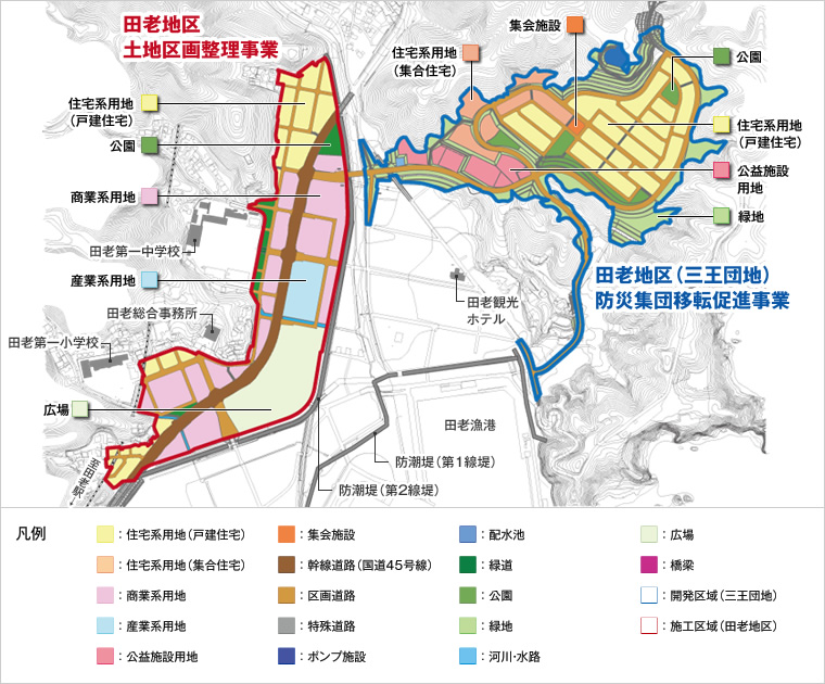 図版：全体土地利用図