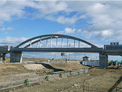 図版：坂元川橋りょう全景