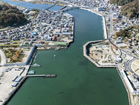 図版：閉伊川災害復旧水門工事