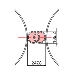 図版：P-P継手の構造図