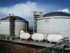 図版：大分油化興産（昭電）LPG貯槽
