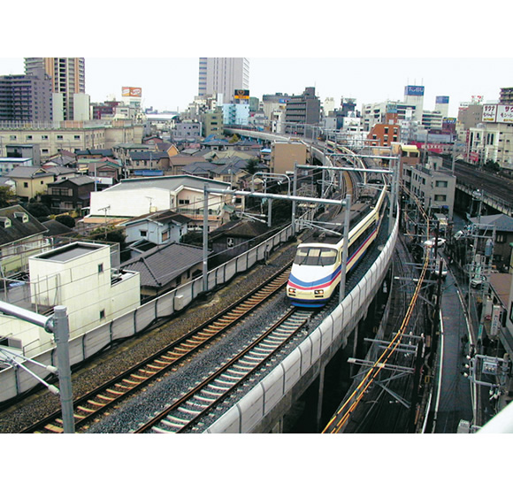 京成本線　船橋駅付近高架化