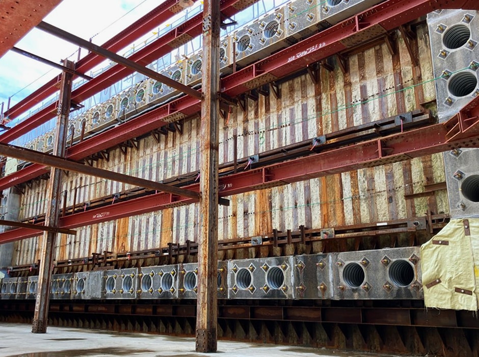 図版:PCR工法による推進完了