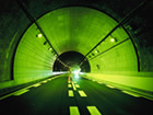 図版：北陸自動車道 風波トンネル