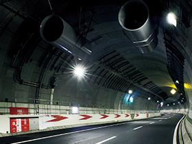 図版：中央環状品川線トンネル（北行）