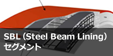 SBL（Steel Beam Lining）セグメント