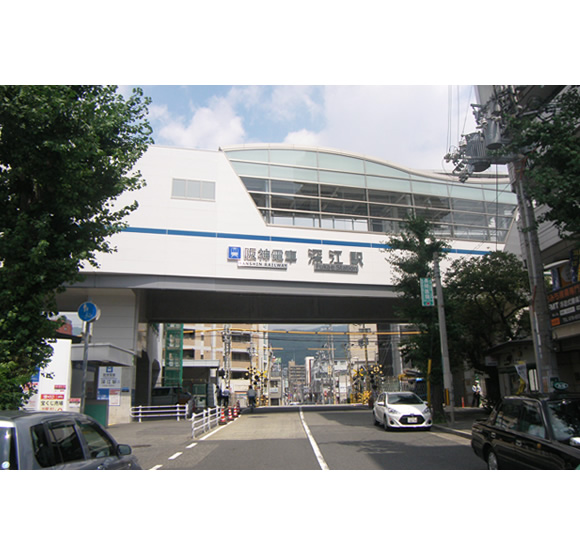 阪神本線　深江駅高架化
