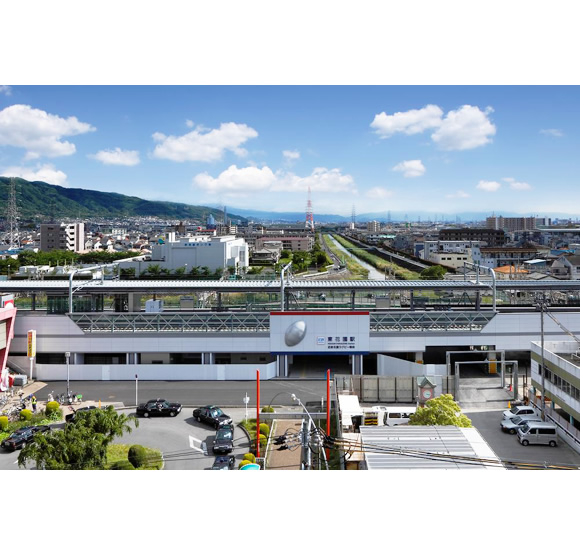 近鉄奈良線 東花園駅付近高架化