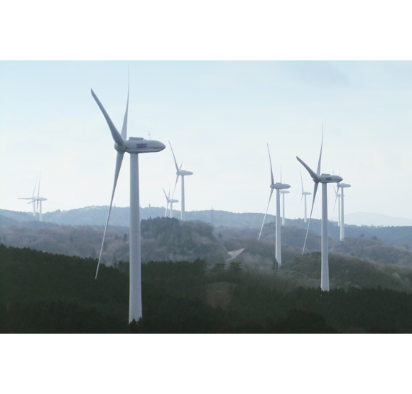 新青山高原風力発電所