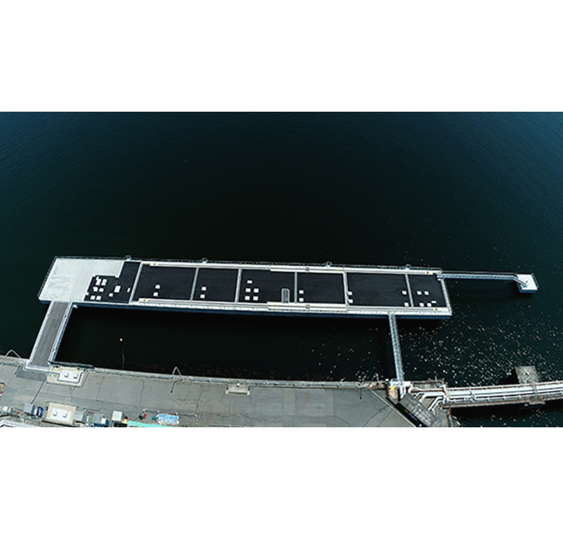 相生バイオマス発電所 燃料受入桟橋
