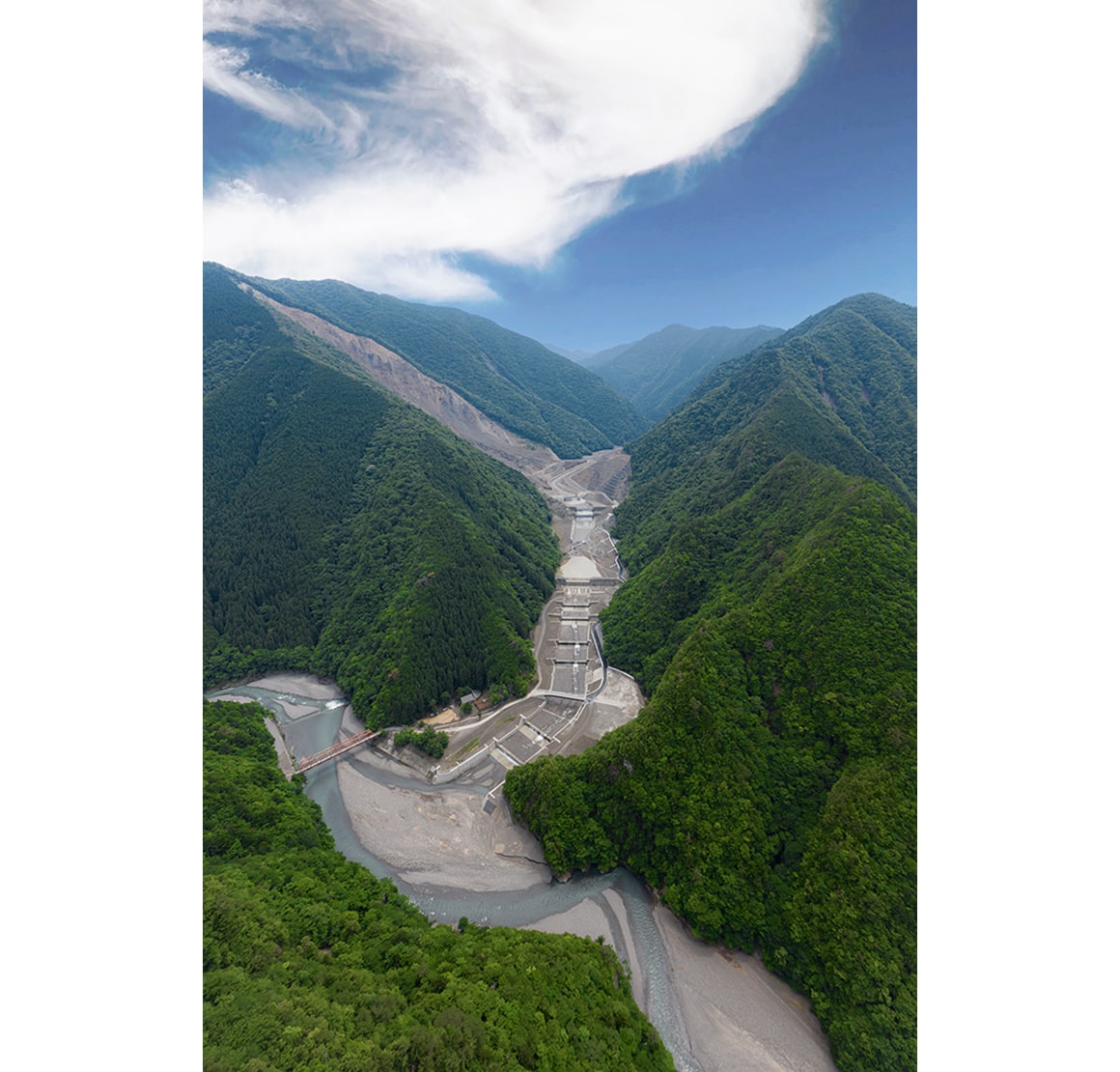 赤谷地区河道閉塞対策工事
