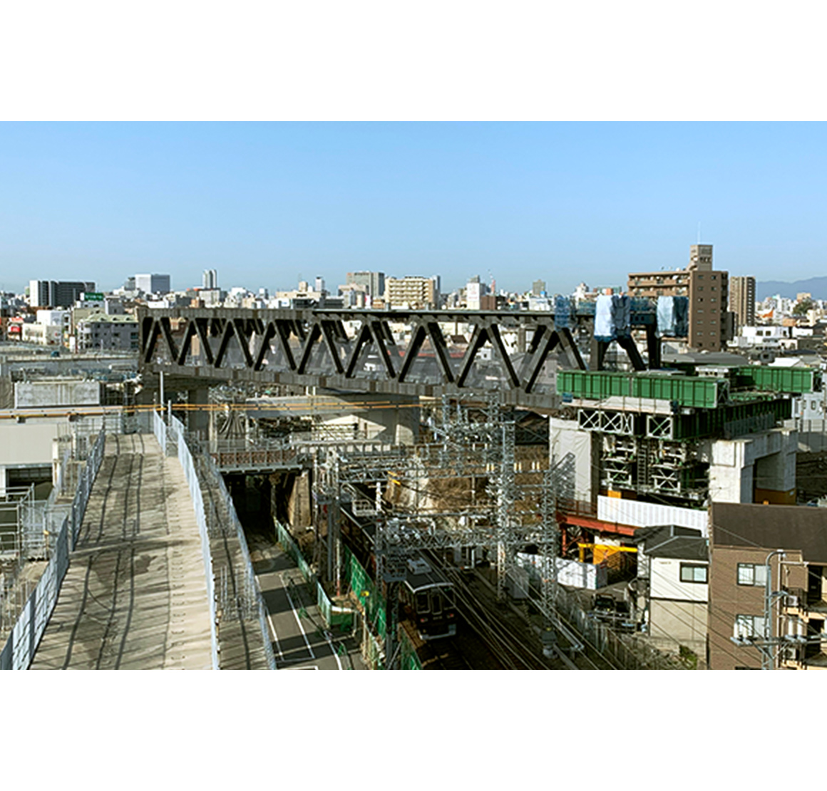 阪急京都線・千里線淡路駅付近連続立体交差工事