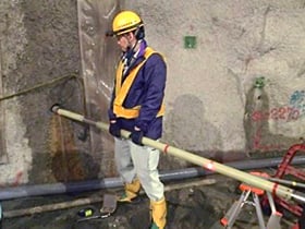 図版:新名神高速道路 箕面トンネル 西