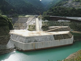 図版:大滝地区地すべり対策