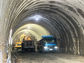 図版：令和5-7年度　山鳥坂ダム仮排水トンネル工事