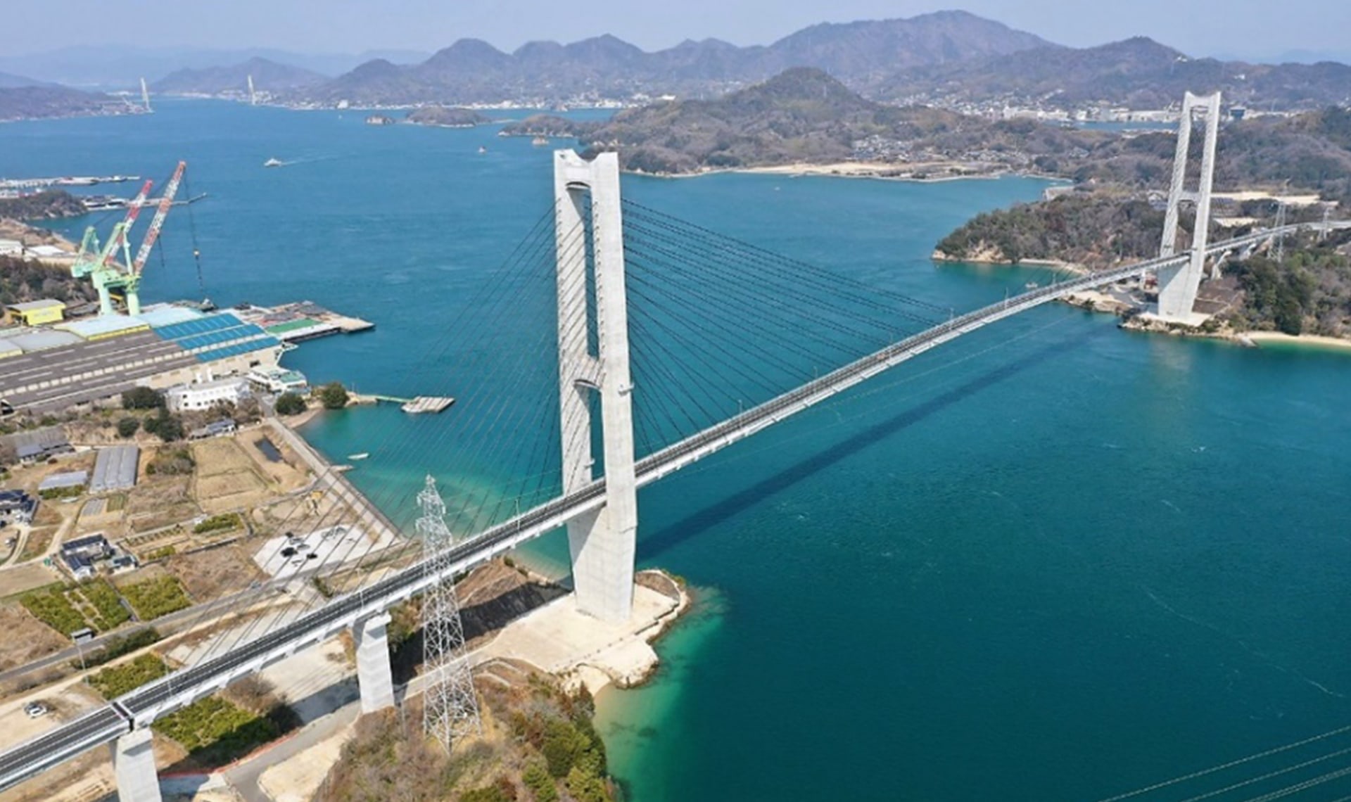 図版:岩城橋(完成写真)