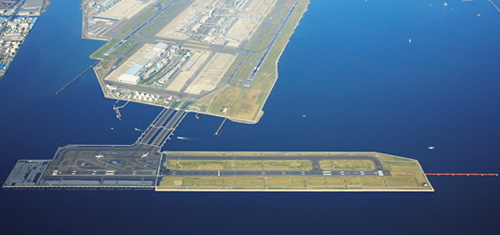 図版:本解析システムを適用して完成した羽田D滑走路