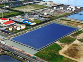 図版:福山太陽光発電所