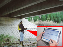 図版：青森県におけるトータルマネジメントシステムによる橋梁維持管理