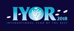 図版：国際サンゴ礁年（IYOR）2018のロゴマーク