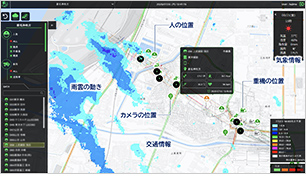 図版：建設現場のリアルタイムの状況や各種情報を一元的に見える化し、統合管理するシステム（Field Browser：フィールドブラウザ）の開発