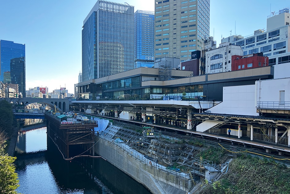 図版:JR御茶ノ水駅改良工事