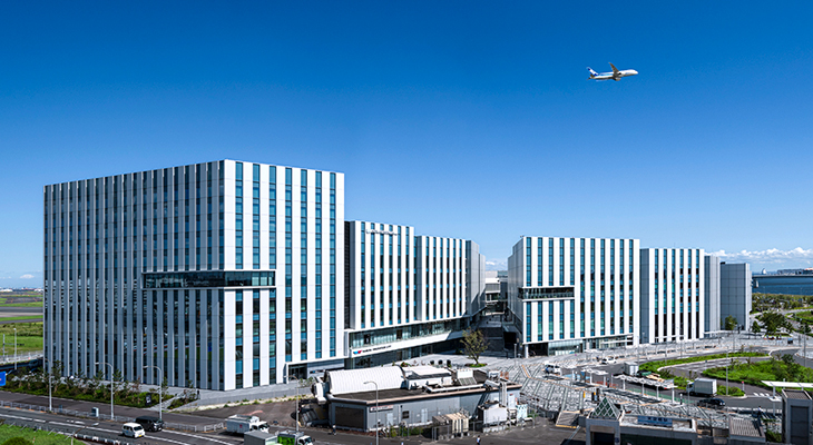 図版：　羽田空港跡地第１ゾーン整備事業（第一期事業）（HANEDA INNOVATION CITY）