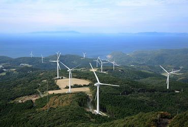 図版：串木野れいめい風力発電所