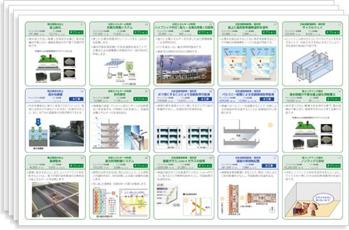 図版：環境負荷低減メニューのイメージ