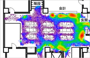 図版：既存病院1階