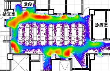 図版：既存病院2階