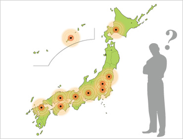 図版：鹿島グループの不動産ネットワーク