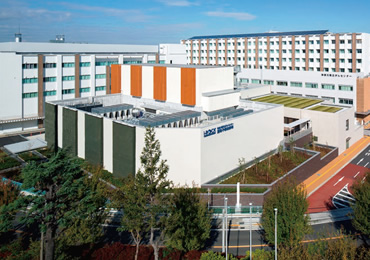 図版：神奈川県立がんセンター重粒子線治療棟（i-ROCK）