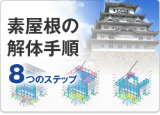 素屋根の解体手順 8つのステップ