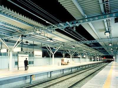 図版：京王線飛田給駅