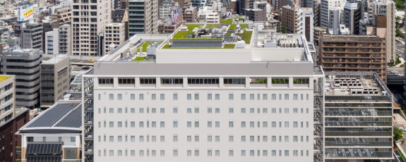 図版：東京都済生会中央病院新主棟のメインイメージ