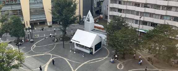 図版：中池袋公園 公衆トイレのメインイメージ