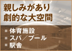 親しみがあり劇的な大空間