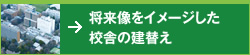 将来像をイメージした校舎の建替え