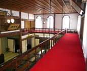 大講堂2階の回廊
