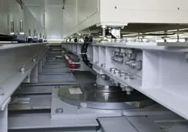 図版：クリーンルーム内での適用事例