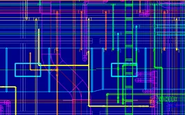 図版：汎用2D-CADに変換して既存施工図フォーマットでの利用が容易