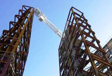 図版：短工期・ローコストの追求