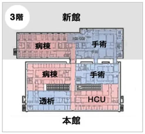 手術室（新館・本館3階）