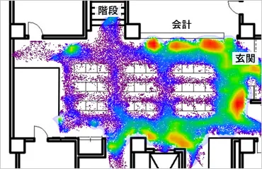 図版：既存病院1階