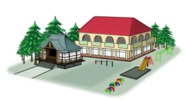 図版：幼稚園・保育園のイメージ